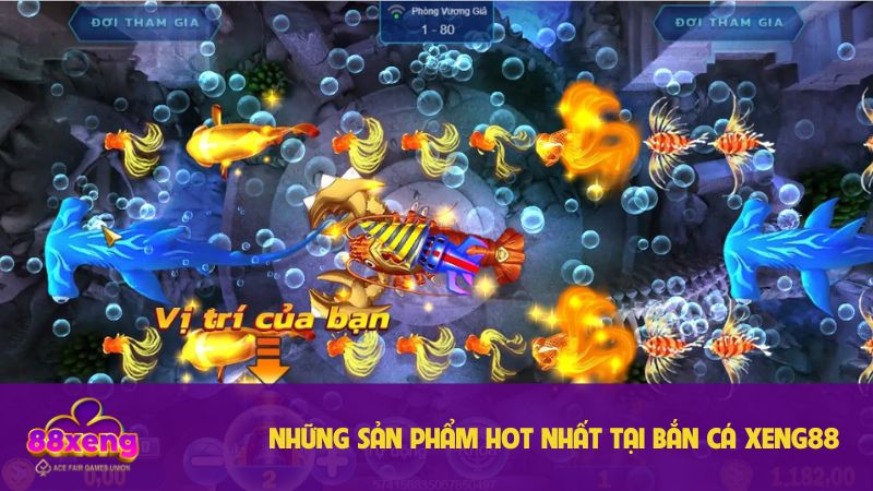 Nhiều tựa game bắn cá chuyên nghiệp, thú vị 