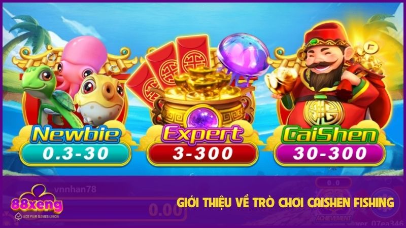 Caishen Fishing là trò chơi được yêu thích tại XENG88