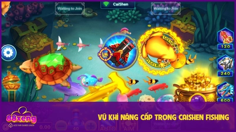 Vũ khí nâng cấp giúp tấn công tối đa