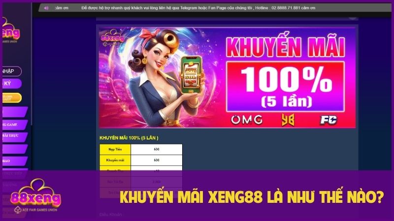 Tìm hiểu chi tiết về khuyến mãi Xeng88