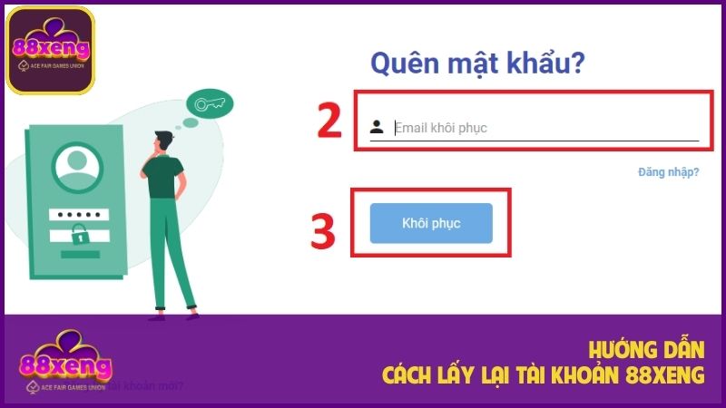 Có nhiều cách xử lý vấn đề quên tài khoản 88Xeng mà bạn có thể sử dụng