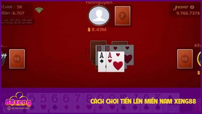 Cách chơi game Tiến lên miền Nam tương tự như bản truyền thống 